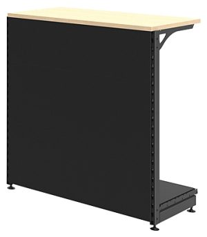 Модуль кассовый прямой STAHLER (Криспи) L=1000, H=1150, G=470, N-DB 21471510 с эконом панелью и надставкой