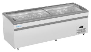 Ларь-витрина универсальная ITALFROST (Криспи) ЛВН 2100 (ЛБ2 М 2100) верхний бампер, RAL 9016