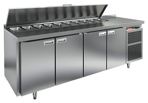 Стол для салатов HICOLD SL2-1111GN без крышки