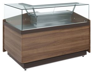 Витрина кондитерская Карбома KC82 SM-5 01 VISION модуль правый, 1008, темный дуб