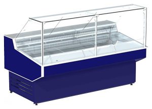 Витрина холодильно-морозильная Криспи Magnum Quadro SN 2500 Д (без фронтальной панели и боковин)
