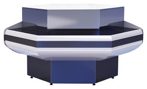 Прилавок кассовый Криспи Gamma-2 KNP ОС 90 (с боковинами)